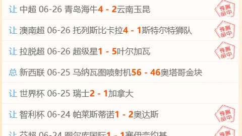足球大战阿尔及利亚奥地利：昨日6胜盘点，精彩对决不容错过